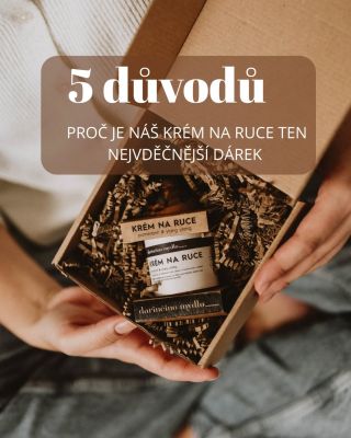🎁 Pokud hledáte malý, ale opravdu vděčný dárek, naše krémy na ruce jsou sázka na jistotu! Dvě vůně, dvě velikosti — a...